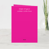 Spezielle Enkeltochter Karte (Rückseite)