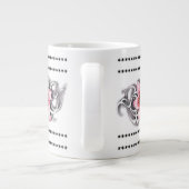 Spezielle entworfene riesige Tasse (Rückseite)