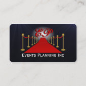Spezielle Events Planer Visitenkarten für Red Tepp Visitenkarte (Vorderseite)