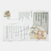 Spezielle Familienrezepte Rustikales Backen Geschirrtuch (Horizontal)