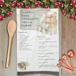 Spezielle Familienrezepte Rustikales Backen Geschirrtuch<br><div class="desc">Beginnen Sie mit ihrem Rezept, das auf diesem wunderbar personalisierten Sake-heirloom rustikales Teetuch gedruckt wurde, und backen Sie eine Menge von Oma's Lieblings-Keksen. Lassen Sie immer ihr Lieblingsrezept zur Verfügung, um Oma- oder Mama-Kekse für Familie, Freunde oder Geschenke zu backen. Sie können das Design für Rezepte von jedem Familienmitglied bearbeiten,...</div>