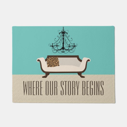 Spezielle Familienunterkunft Fußmatte (Vorderseite)