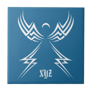 Spezielle Farbfliesen für Tribal Angel Fliese