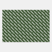 Spezielle Farbtöne für Oliven-, Kiefer- und Sage-G Geschenkpapier Set (Vorderseite 2)