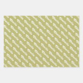 Spezielle Farbtöne für Oliven-, Kiefer- und Sage-G Geschenkpapier Set (Vorderseite)