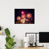 Spezielle Feuerwerkskörper Poster (Heimbüro)