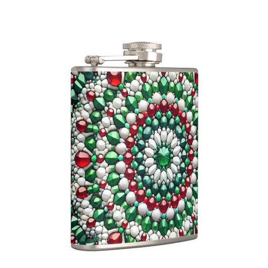 Spezielle Flasche mit italienischem Farbdesign Flachmann (Rechts)