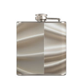 Spezielle Flasche mit japanischer Farbgestaltung Flachmann (Rückseite)