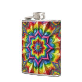 Spezielle Flasche mit LGBTQ-Farbdesign Flachmann (Links)