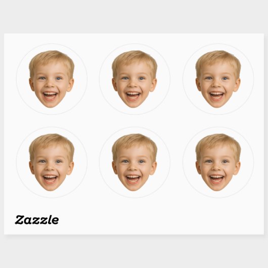 Spezielle Foto Sticker Personalisiert Foto-Familie (Blatt)