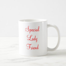 Spezielle Freundin Kaffeetasse