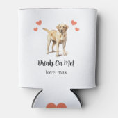 Spezielle Gelbe Labrador-Begräbungsmöglichkeiten Dosenkühler (Vorderseite)