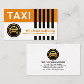 Spezielle Hackney Carriage Lines Visitenkarte (Vorne/Hinten)