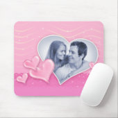 Spezielle Herz-Foto-Schablone Mousepad (Mit Mouse)