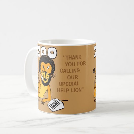 Spezielle Hilfe Kaffeetasse (Vorderseite Links)