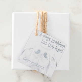 Spezielle Hundeausbilder-Tags Geschenkanhänger