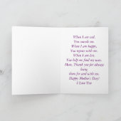 Spezielle Karte der Mutter Tages (Innenseite)