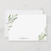 Spezielle Karte für Aquarellgrün (Vorderseite)