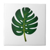 Spezielle Keramik Monstera Fliese (Vorderseite)