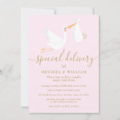 Spezielle Kinderdusche / Sprinkle Einladung (Vorderseite)