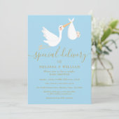 Spezielle Kinderdusche / Sprinkle Einladung (Stehend Vorderseite)