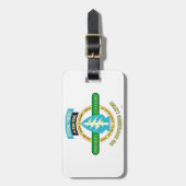 SPEZIELLE KRAFT-IM FLUGZEUG PRODUKTE GEPÄCKANHÄNGER (Vorderseite vertikal)