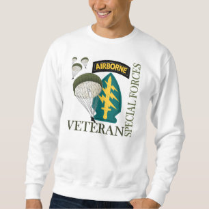 Spezielle Kraft-Veteran - im Flugzeug Sweatshirt