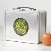 Spezielle Kräfte Anpassbare Monogramm und Motto Metall Brotdose (Beispiel)