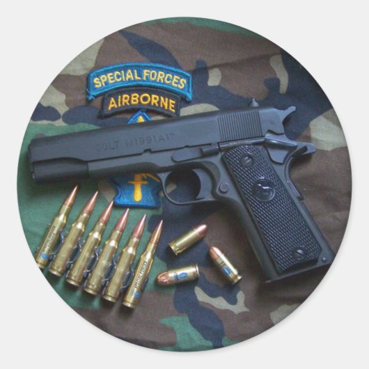 Spezielle Kräfte Grüne Berets Patch Aufkleber (Vorderseite)