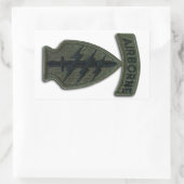 Spezielle Kräfte grüne Berets SF SFG SOF Veteranen Rechteckiger Aufkleber (Tasche)