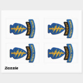 Spezielle Kräfte grüne Berets SF SFG SOF Veteranen Rechteckiger Aufkleber (Blatt)