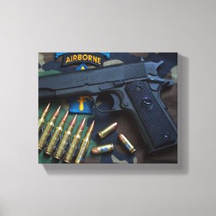 Spezielle Kräfte Grüne Berets Veteranen Print Leinwanddruck