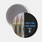 Spezielle Kräfte Gruppe Grüne Berets sfg sf Magnet (Vorderseite/Rückseite)