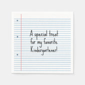 Spezielle Leckerei in Neapel Serviette (Vorderseite)