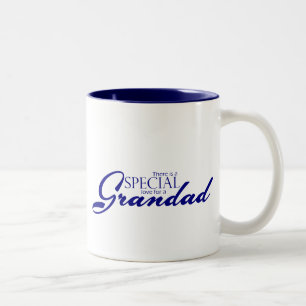 Spezielle Liebe für Grandad Zweifarbige Tasse