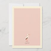 Spezielle Liefertriplets Geburtsankündigung Ankündigung (Rückseite)