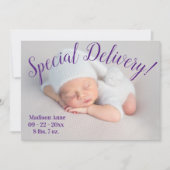 Spezielle Lieferung Foto Skriptgeschlecht Neutrale Ankündigung (Vorderseite)