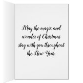 Spezielle Lieferung, Kardinal an einem Snowy-Postk (Innen (Rechts))