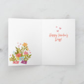 Spezielle Lieferung Niedlicher Valentinstag Fox & Feiertagskarte (Innenseite)