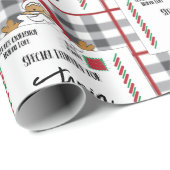 Spezielle Lieferung Personalisiertes Kind an den S Geschenkpapier (Rolleneckpunkt)