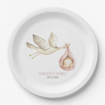 Spezielle Lieferung Stork Pink Baby Girl Babydusch
