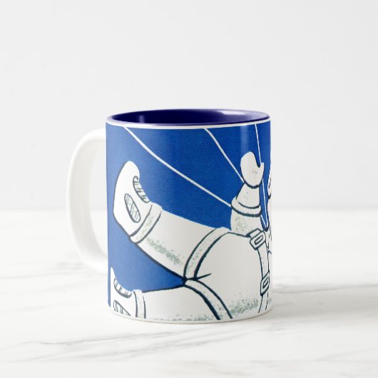 Spezielle Lieferung Zweifarbige Tasse (Vorderseite Links)