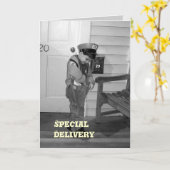 Spezielle Lieferungs-Gruß-Karte Karte (Gelbe Blume)