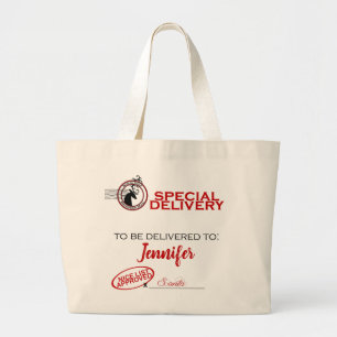 Spezielle Lieferungs-Tasche Sankt Jumbo Stoffbeutel