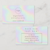 Spezielle Logoerweiterungen für Regenbogenöle Visitenkarte (Vorne/Hinten)