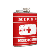Spezielle "Medizin" Funny Flask für ihn Flachmann (Rechts)