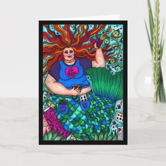 Spezielle Mermaid-Karte anzeigen Karte (Vorderseite)