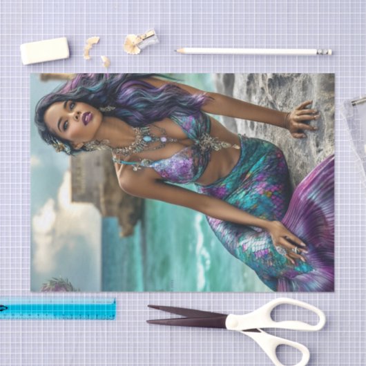 Spezielle Mermaids3 Seidenpapier (Handwerk)