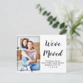 Spezielle moderne Niedliche Schwarzweißfotografie Postkarte (Stehend Vorderseite)