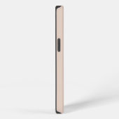 Spezielle Monogramm-Initialen boho blush minimalis iPhone Hülle (Rechte Seite)